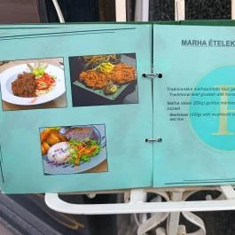 Pilvax kávéház és étterem Budapest - Étlap/itallap