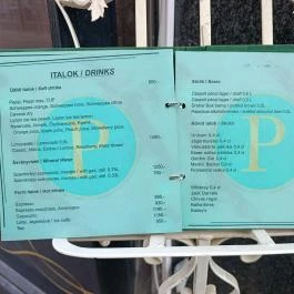 Pilvax kávéház és étterem Budapest - Étlap/itallap