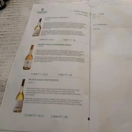 Pilvax kávéház és étterem Budapest - Étlap/itallap