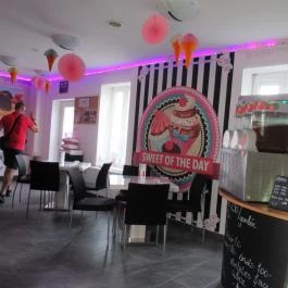 Pink Frog Fagylaltozó-Cukrászda Budapest - Belső