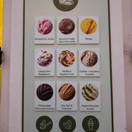 Pink Pistachio, Budapest - Étlap/itallap