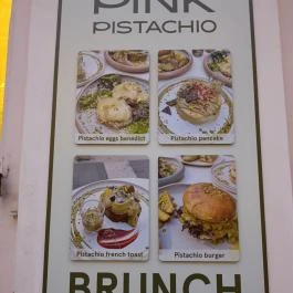 Pink Pistachio, Budapest - Étlap/itallap