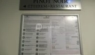 Pinot Noir Étterem Egerszalók - Étlap/itallap