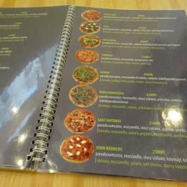 Pinsa Budapest - Étlap/itallap