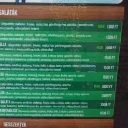 Pizza Forte - Duna Plaza Budapest - Étlap/itallap