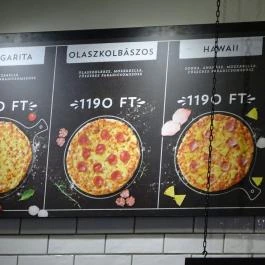 Pizza Hut - Arany János utca Budapest - Étlap/itallap