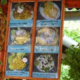 Gyros Kert, Aggtelek - Étlap/itallap