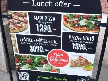 Pizza EATaliano Étterem - Batthyány tér Budapest