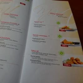 Pizza Paradicsom Budapest - Étlap/itallap