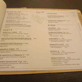 Pizza Preferita Budapest - Étlap/itallap