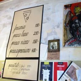 Pizzica Budapest - Étlap/itallap