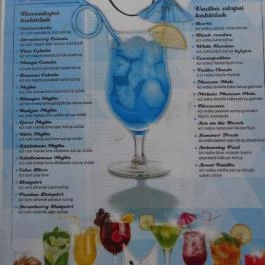 Place Bar Budapest - Étlap/itallap