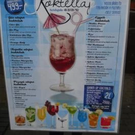 Place Bar Budapest - Étlap/itallap