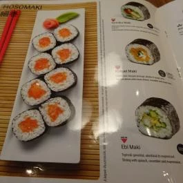 Planet Sushi - Allee Budapest - Étlap/itallap