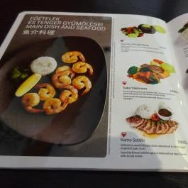 Planet Sushi - Oktogon Budapest - Étlap/itallap