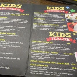 Planet Sushi - Oktogon Budapest - Étlap/itallap