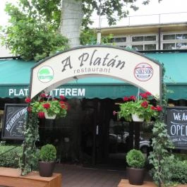 Platán Étterem - Városliget Budapest - Külső kép