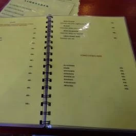 Podma Café Budapest - Étlap/itallap