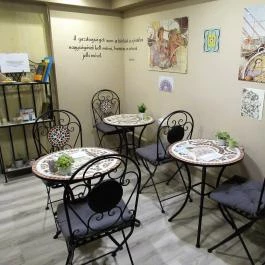 Pompeii Latte Art Caffe - Mester utca Budapest - Belső