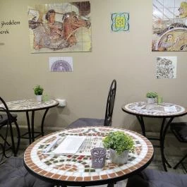 Pompeii Latte Art Caffe - Mester utca Budapest - Belső