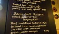 Pörc & Prézli Étterem Budapest - Étlap/itallap Pörc & Prézli Étterem Budapest - Étlap/itallap