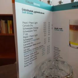 Premier Kultcafé Budapest - Étlap/itallap