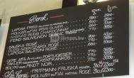 Premier Kultcafé Budapest - Étlap/itallap