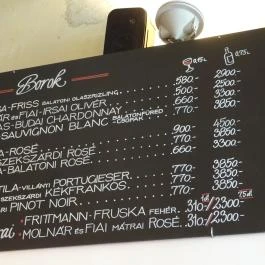 Premier Kultcafé Budapest - Étlap/itallap