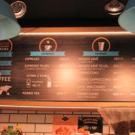 Princess Bakery & Bistro - Arany János utca Budapest - Étlap/itallap