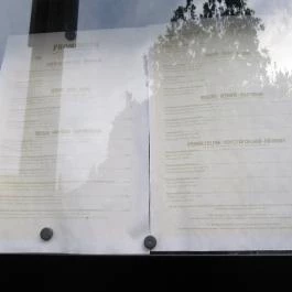 Promontor Kertvendéglő Budapest - Étlap/itallap