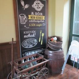 Promontor Kertvendéglő Budapest - Belső