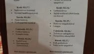 Publo Étterem és Pizzéria Csákvár - Étlap/itallap