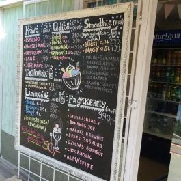 Puncs Fagyizó Balatonlelle - Étlap/itallap