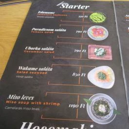 Quán Nón Luxury Budapest - Étlap/itallap