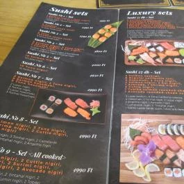 Quán Nón Luxury Budapest - Étlap/itallap