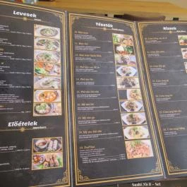 Quán Nón Luxury Budapest - Étlap/itallap