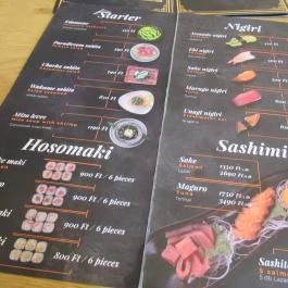 Quán Nón Luxury Budapest - Étlap/itallap