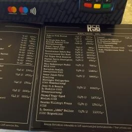 R56 Söröző Budapest - Étlap/itallap