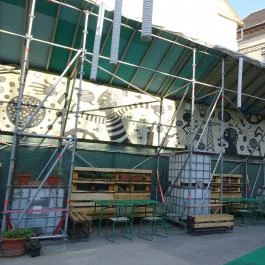 Rácskert, Budapest - Belső