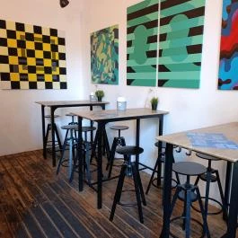 Random Bagel Bar Budapest - Belső