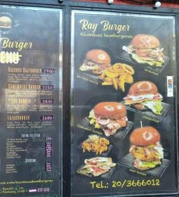 Ray Bá Street Food Kézműves Hamburgerek