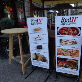 Red N' Cafe & Champagne Bar Budapest - Étlap/itallap