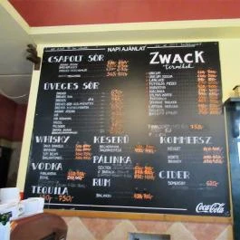 Rege Söröző Budapest - Étlap/itallap
