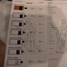 Remete-Pince Étterem, Vác - Étlap/itallap