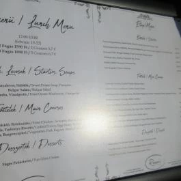 Remma’s Bistro Budapest - Étlap/itallap