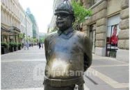Rendőr szobor Budapest
