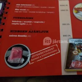 Retro Múzeum Bisztró Budapest - Étlap/itallap