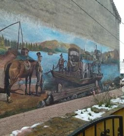 Rév közi falfestmény