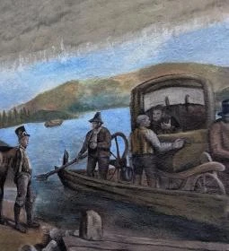 Rév közi falfestmény