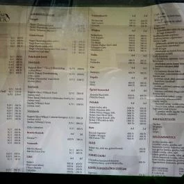 Ribillió Kávézó & Söröző, Székesfehérvár - Étlap/itallap